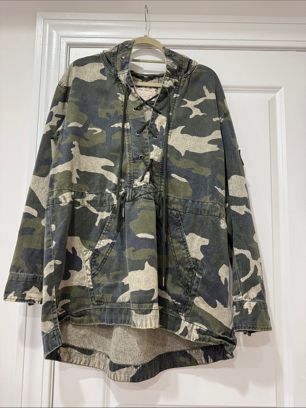 We The Free pull on camouflage jacket in size small